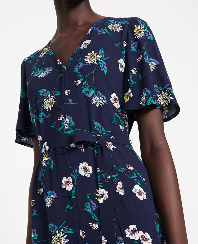 Langes Kleid Herbier maritime maize