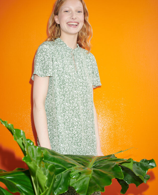 Kurzes Kleid 101 print green