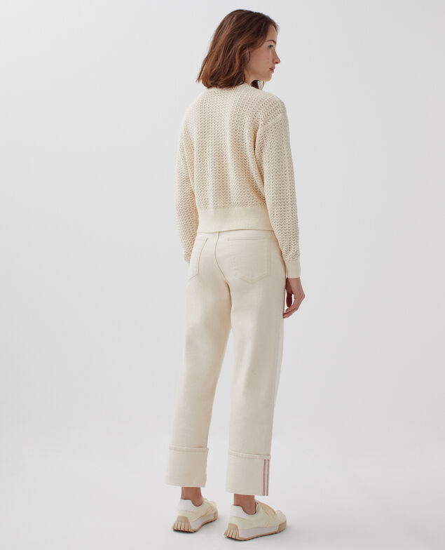 Langärmliger Cardigan H304 albore
