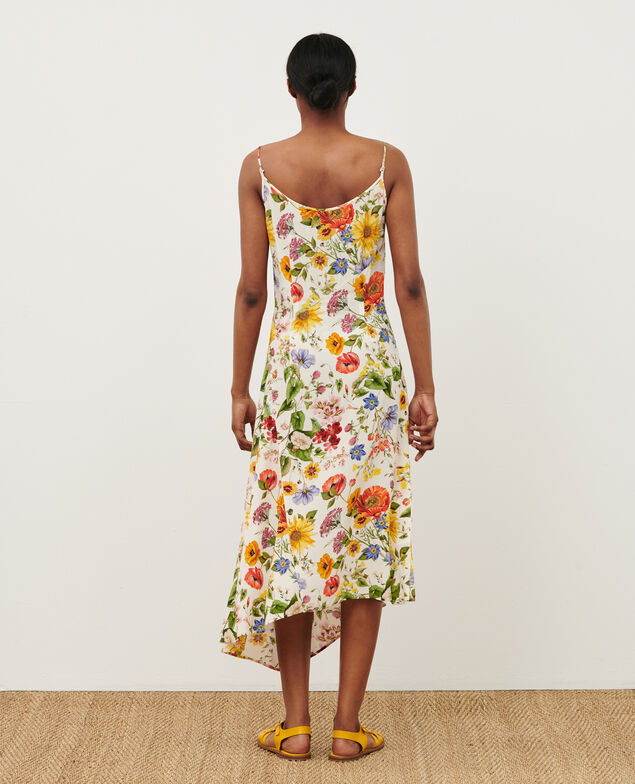 Asymmetrisches Kleid mit fließendem Fall