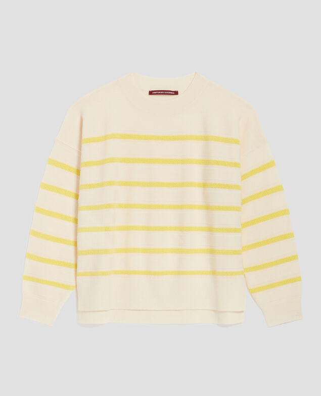 MADO - Pullover aus Merinowolle H430 st citrone