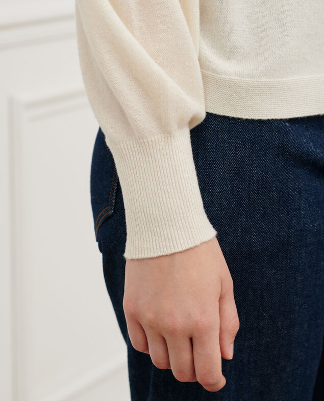 3-D-Kaschmir-Pullover Jet stream