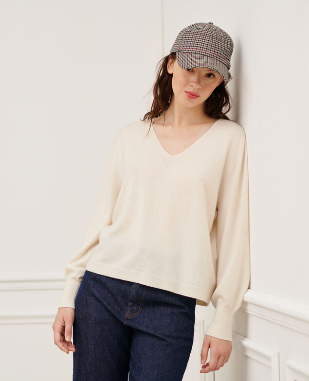 3-D-Kaschmir-Pullover Jet stream
