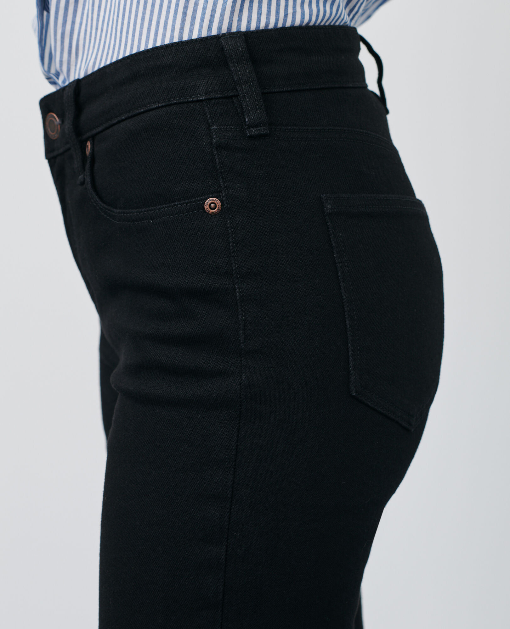 LILI - SLIM - 5-Pocket-Jeans schwarz Noir denim Pandrac