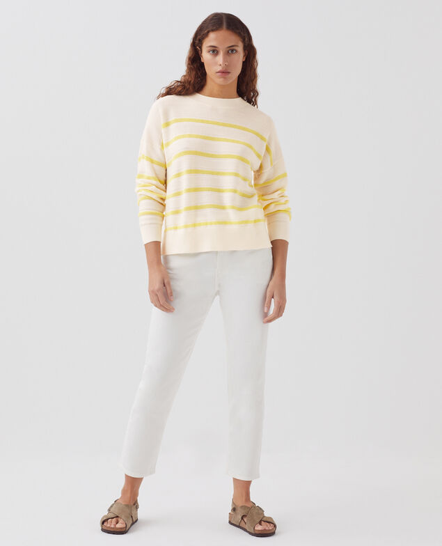 MADO - Pullover aus Merinowolle H430 st citrone