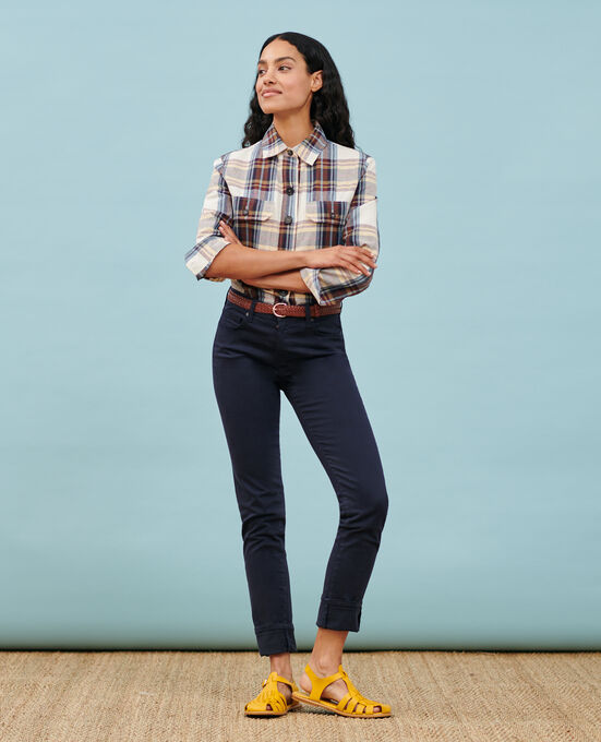 LILI - SLIM - Jeans aus Baumwolle 7012C 69 NAVY