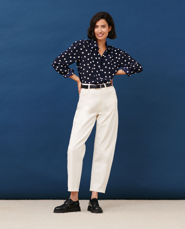 SYDONIE - BALLOON - 7/8-Jeans aus Baumwolle 106 denim offwhite