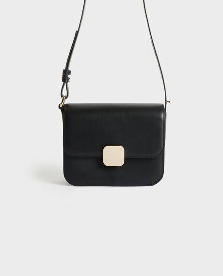 VIC - Schachteltasche aus Leder 8853 09 black 2wba119