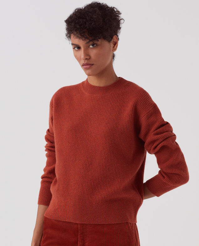 - Pullover aus Wolle U270 orange