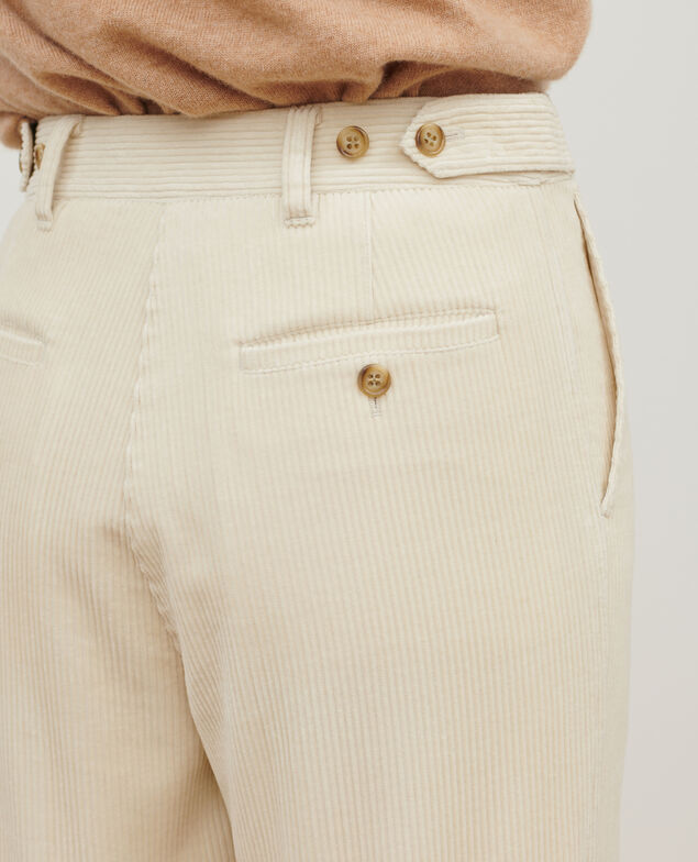 BLANDINE - Gerade Hose aus Cord
