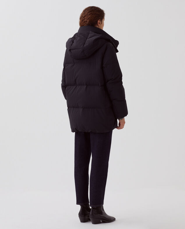 MARGOTTE – Halblange Daunenjacke H091 black beauty