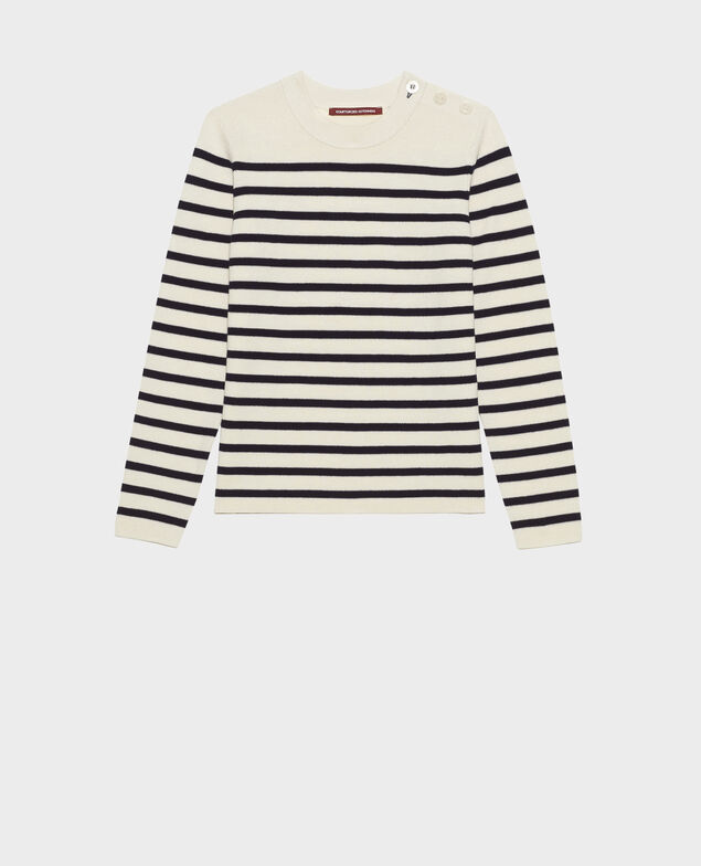 MADDY - Pullover aus Merinowolle im Marinelook Stp jtst nsky