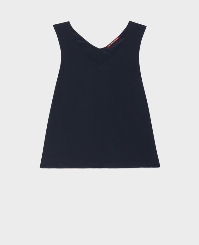 Fließend fallendes Top 0693 navy