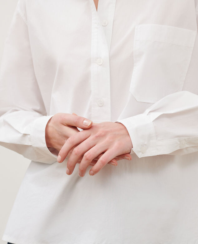 Weite Kaftan-Bluse aus Baumwolle