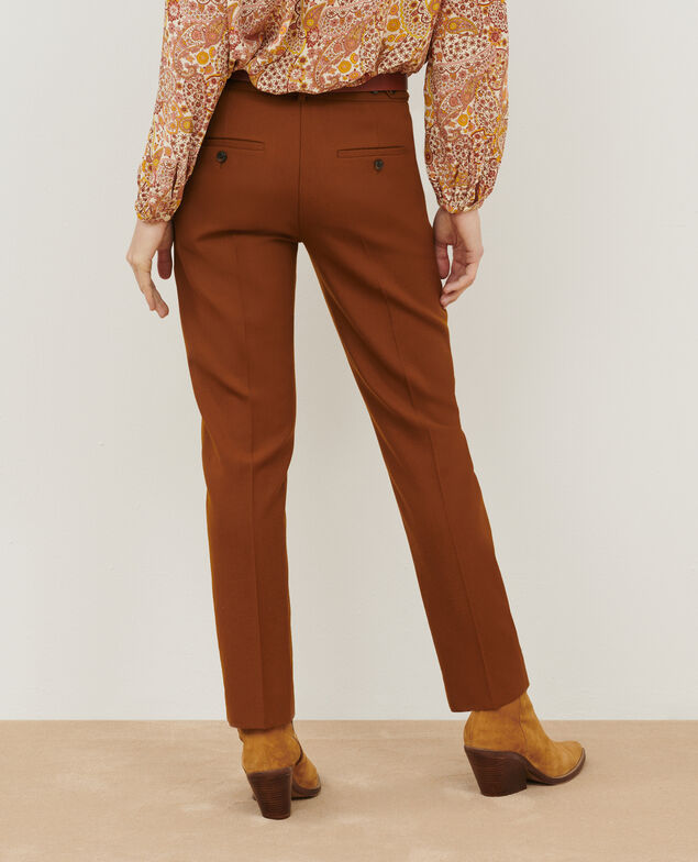 MARGUERITE - Zigarettenhose aus Wolle