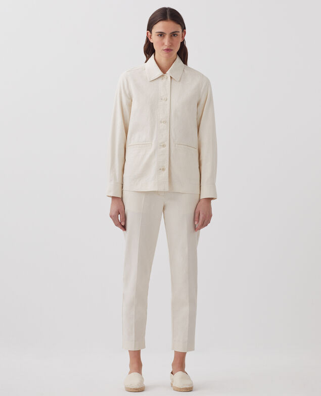 Workwear Jacke H303 white swan