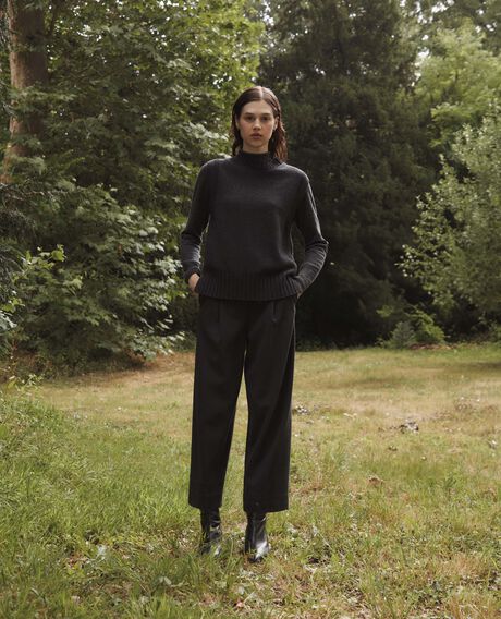 PEGGY - Karottenhose aus Mischwolle