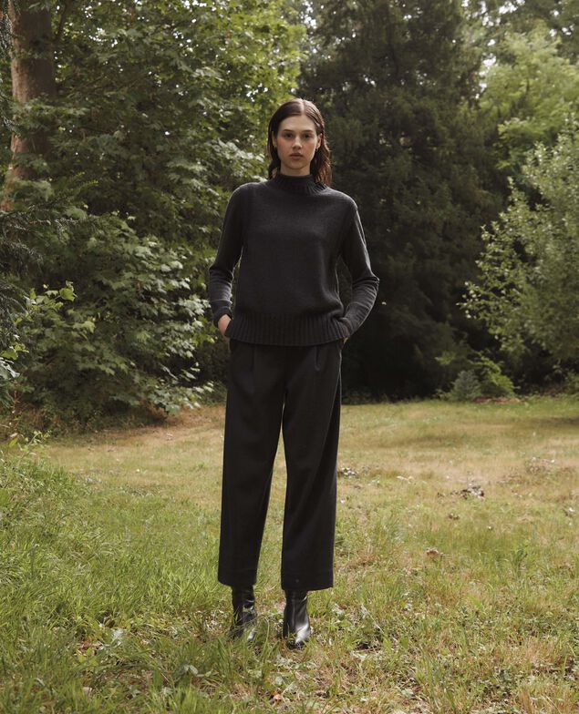 PEGGY - Karottenhose aus Mischwolle