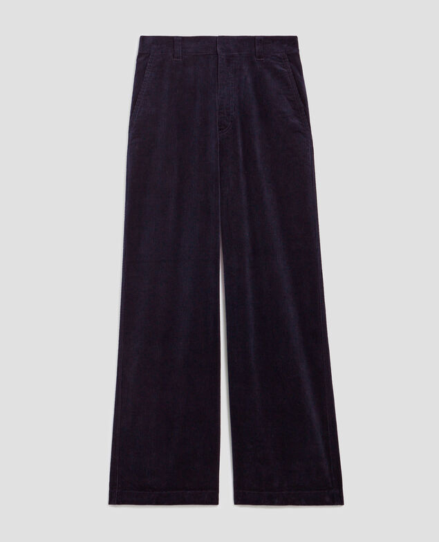 Hose aus Cord U690 navy