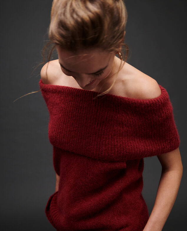 Pullover aus Alpakamischwolle