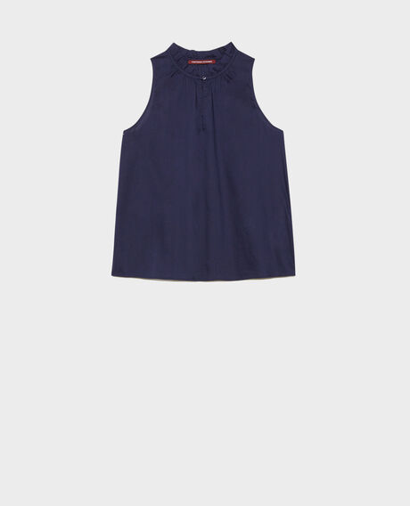 Top aus Baumwollvoile 68 blue 2sbl417c01