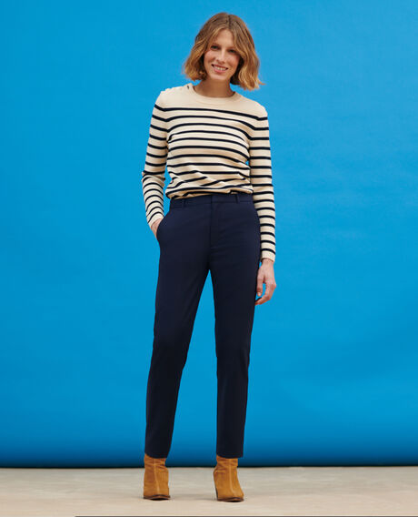 MARGUERITE - Zigarettenhose 0693 navy 3spa231w01
