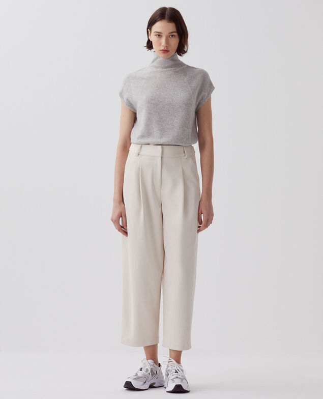 PEGGY - Karottenhose I021 white melange