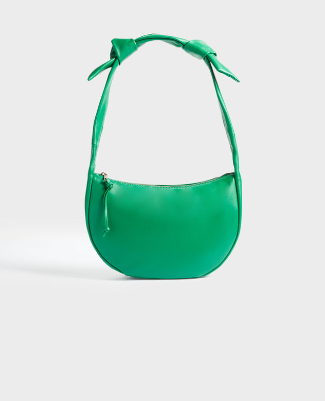 NOEMIE - Weiche Ledertasche A554 green 3wba033