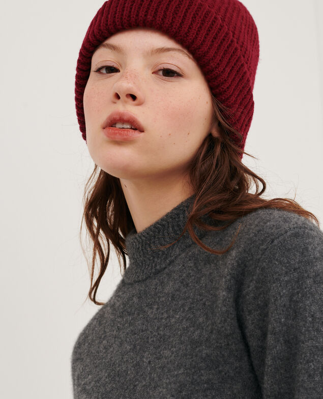 Pullover mit hohem Kragen aus Kaschmir 8835 05 gray