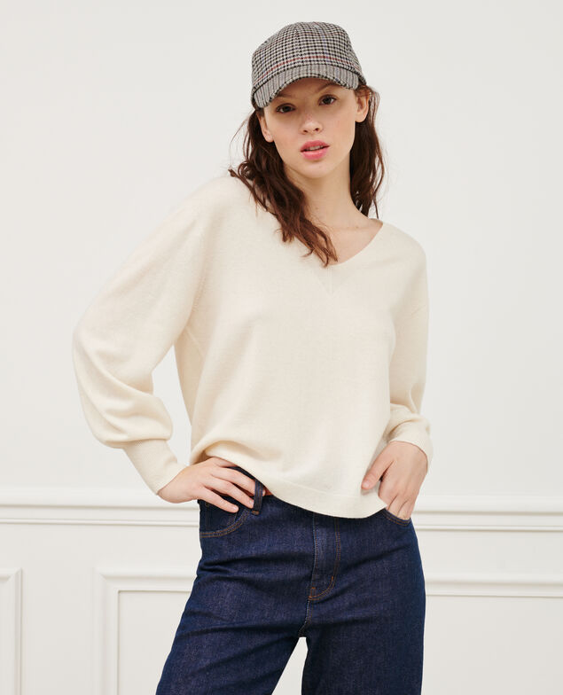 3-D-Kaschmir-Pullover Jet stream