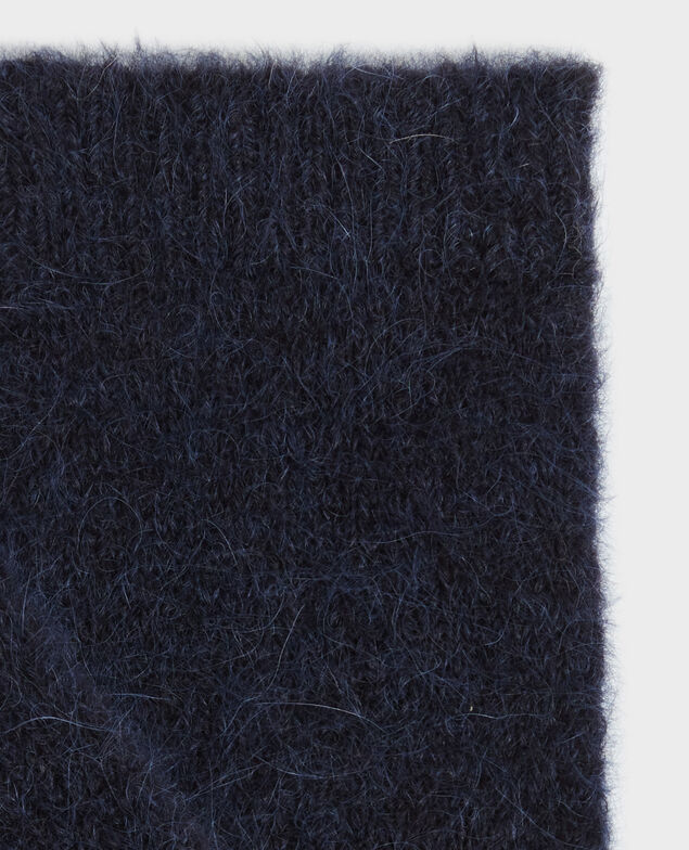 Handschuhe aus Alpakamischwolle A692 navy