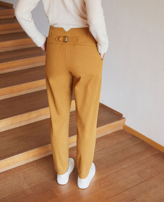Chino-Hose Golden brown