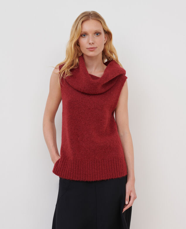 Pullover aus Alpakamischwolle