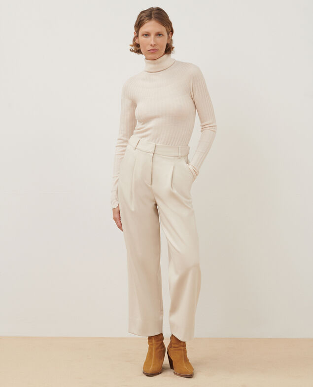 PEGGY - Karottenhose aus Mischwolle