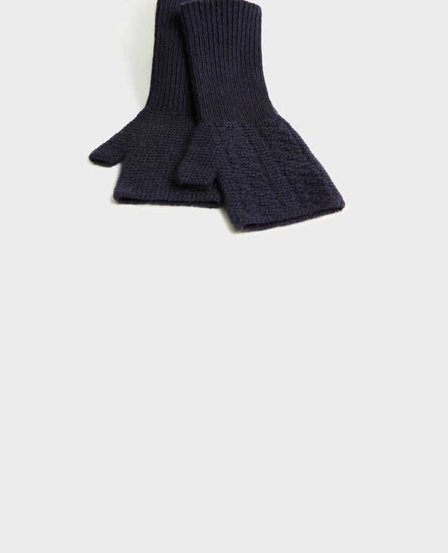 Halbfingerhandschuhe aus Kaschmir Night sky