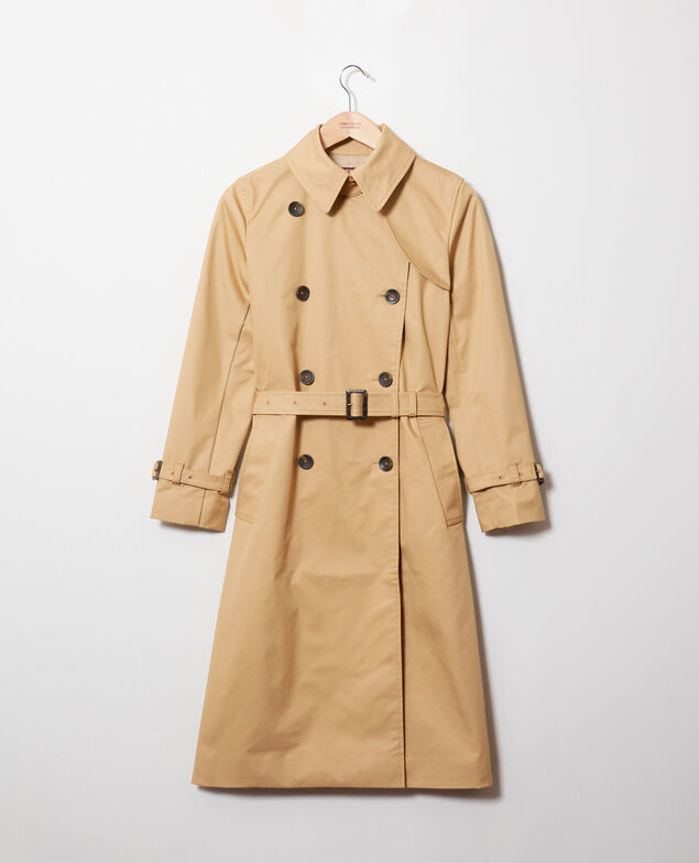 Zeitloser Trenchcoat  Iced coffee