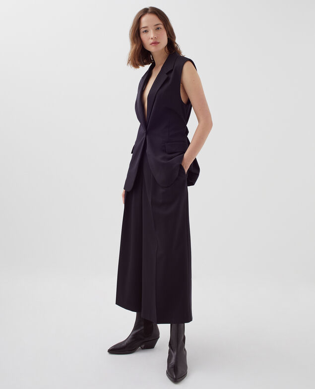 Blazer aus Wolle H091 black beauty