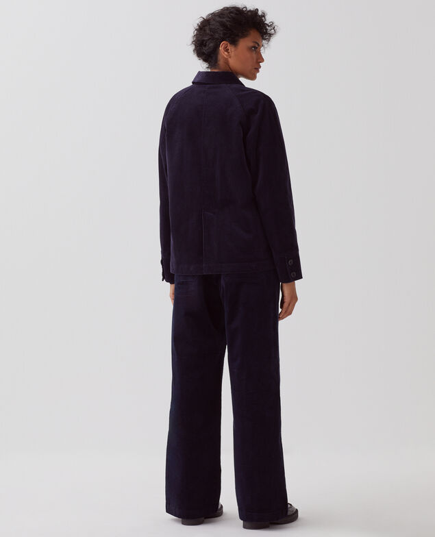 Cordjacke U690 navy