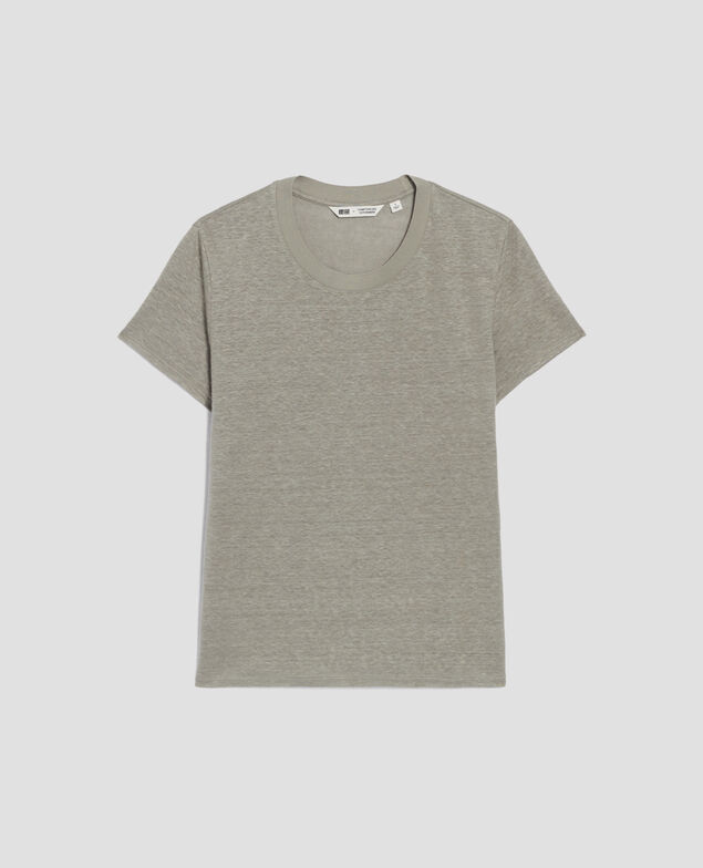 AMANDINE - T-Shirt mit Rundhalsausschnitt aus Baumwolle