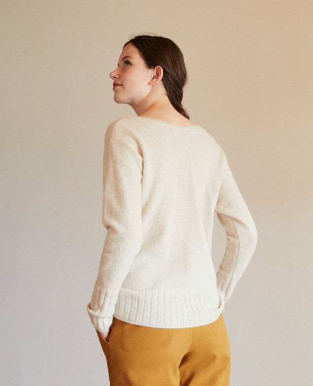 Pullover aus Kaschmir Silver gray