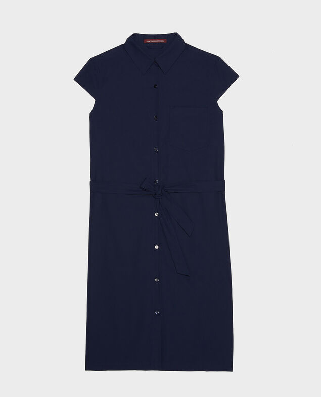 Hemdkleid aus Baumwolle Maritime blue