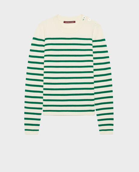 MADDY - Pullover aus Merinowolle im Marinelook