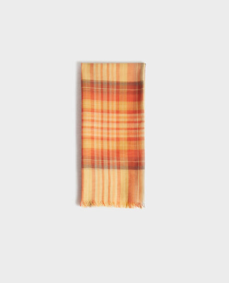 Schal aus Baumwolle 0241 orange 3ssc161