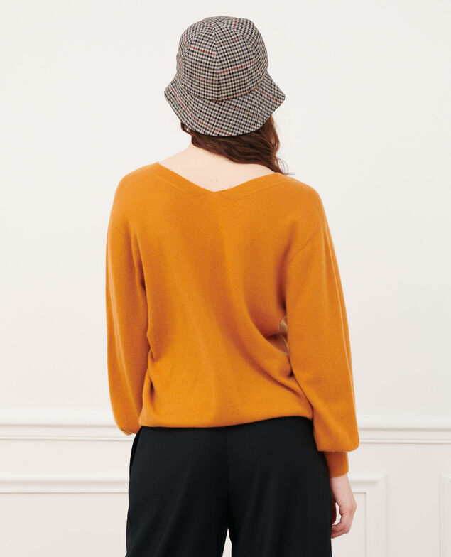 3-D-Kaschmir-Pullover Sudan brwn