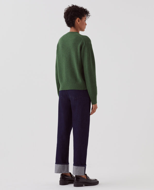 - Pullover aus Wolle U550 green