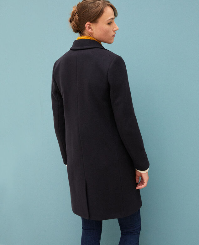 Zeitloser Mantel Dark navy