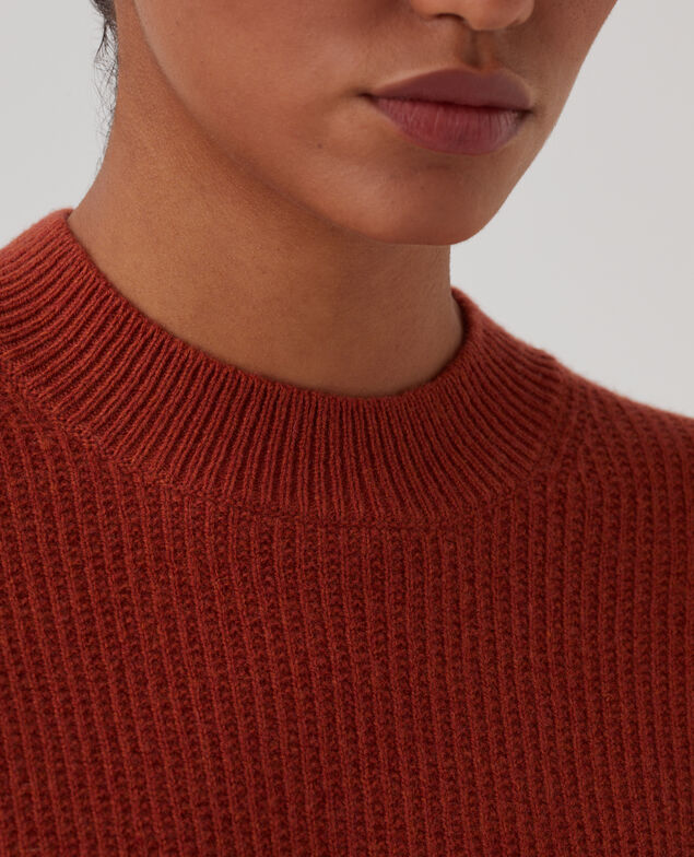 - Pullover aus Wolle U270 orange