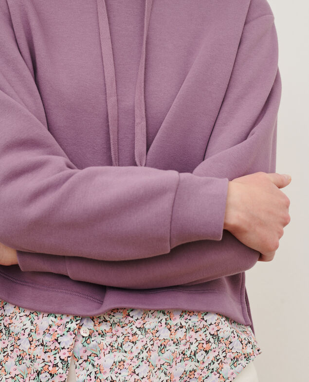Kapuzen-Sweatshirt 0780 very grape