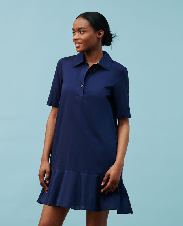 Polokleid aus Baumwolle 68 blue 2sdr611c01