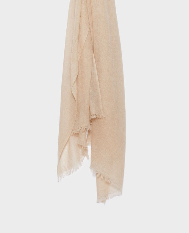 Schal aus Kaschmir 8801 01 offwhite